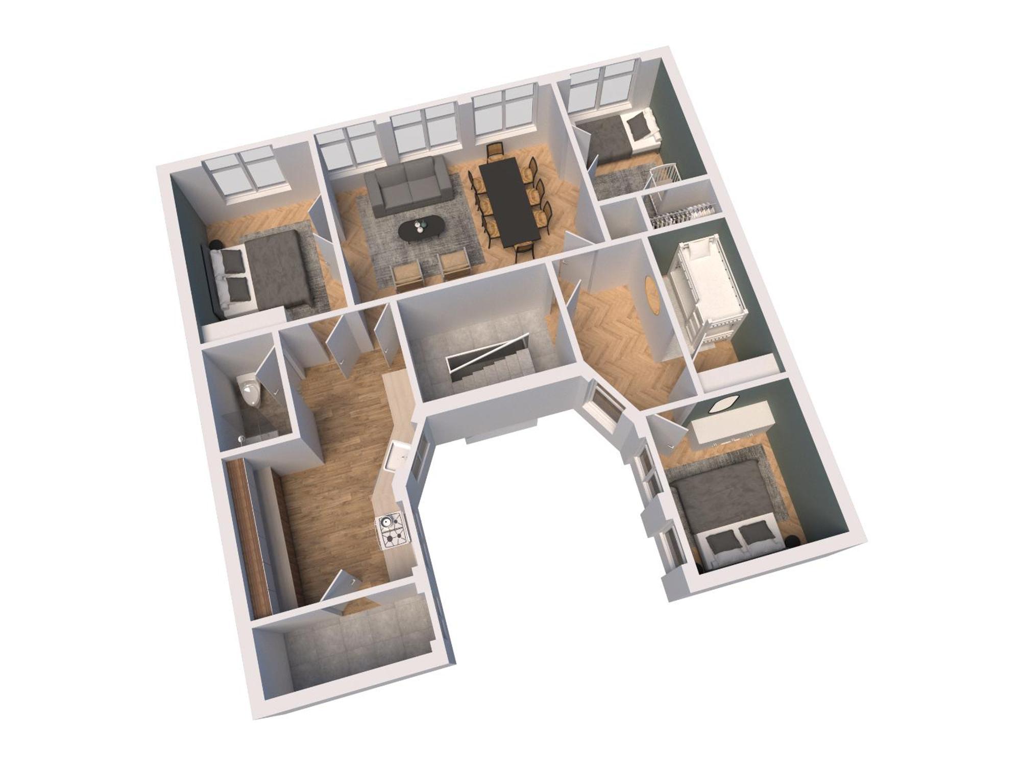 Large Apartment With Canal View In Central Cph City 코펜하겐 외부 사진